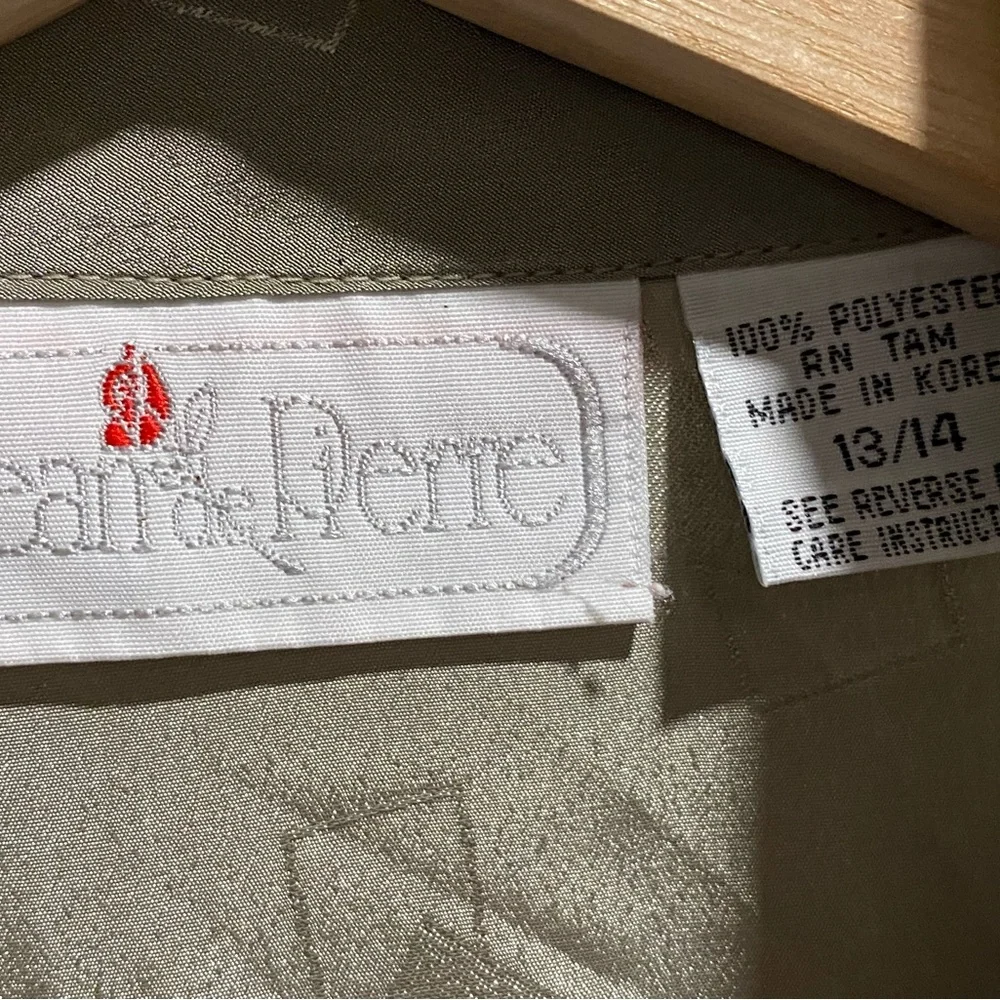 Vintage Feminine Office Secretary Whimsigoth Boho Fairy Grunge Boho Blouse L - Picture 7 of 8